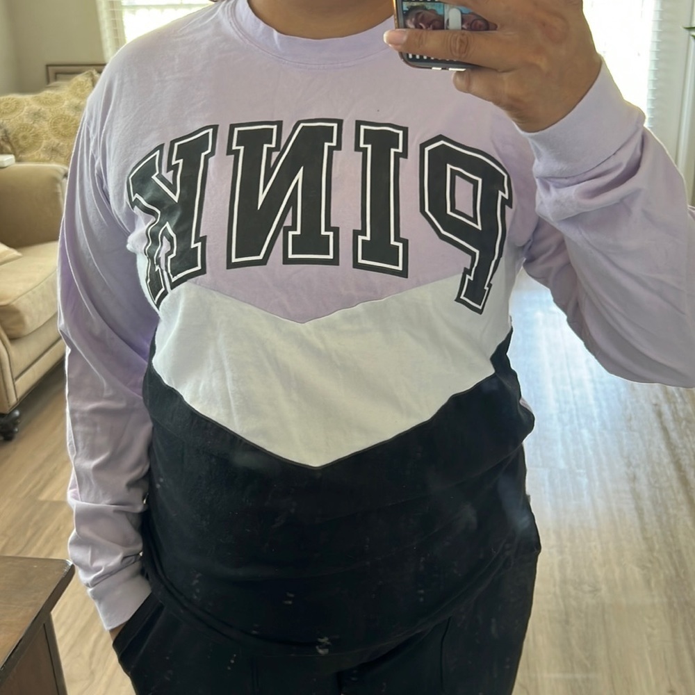 PINK long sleeve T-shirt size small